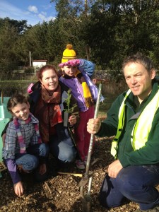 Carracher family and Mark Horner