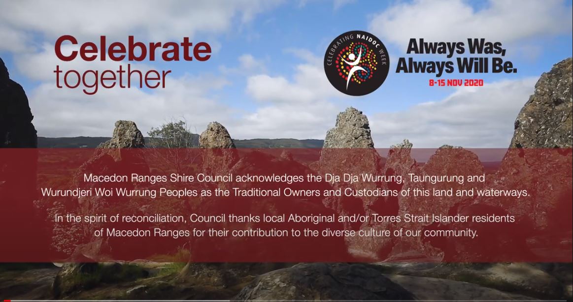 Naidoc week MRSC 2020